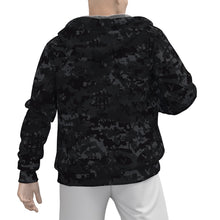 Load image into Gallery viewer, Sherpa Fleece Zip Up Hoodie