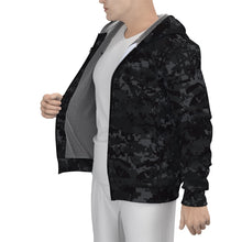 Load image into Gallery viewer, Sherpa Fleece Zip Up Hoodie