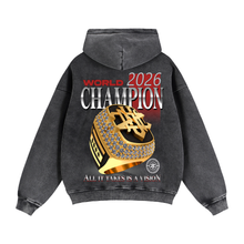 Load image into Gallery viewer, Zip-Through Boxy Fleece Hoodie
