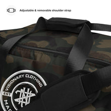 Load image into Gallery viewer, Camo Duffle bag