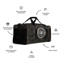 Load image into Gallery viewer, Camo Duffle bag