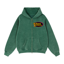 Load image into Gallery viewer, Zip-Through Boxy Fleece Hoodie