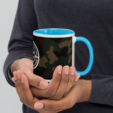 Load image into Gallery viewer, Camo Mug with Color Inside