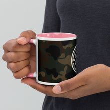 Load image into Gallery viewer, Camo Mug with Color Inside