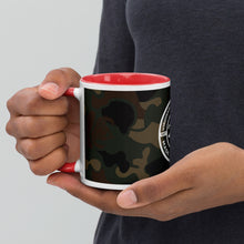 Load image into Gallery viewer, Camo Mug with Color Inside