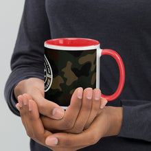 Load image into Gallery viewer, Camo Mug with Color Inside