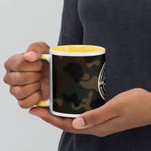 Load image into Gallery viewer, Camo Mug with Color Inside