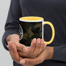 Load image into Gallery viewer, Camo Mug with Color Inside