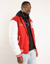 Load image into Gallery viewer, Sinners and Saints Varsity Jacket