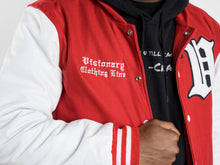 Load image into Gallery viewer, Sinners and Saints Varsity Jacket