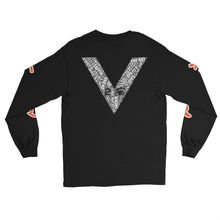 Load image into Gallery viewer, Orange Line Long Sleeve Shirt
