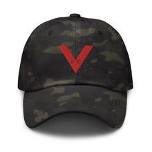 Load image into Gallery viewer, V Camo Dad Hat