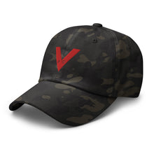 Load image into Gallery viewer, V Camo Dad Hat