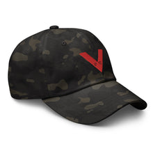 Load image into Gallery viewer, V Camo Dad Hat
