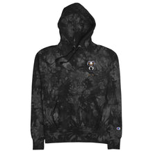 Load image into Gallery viewer, Baby Ramsey Embroiled Unisex Champion tie-dye hoodie