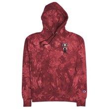 Load image into Gallery viewer, Baby Ramsey Embroiled Unisex Champion tie-dye hoodie