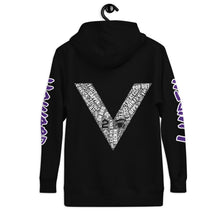Load image into Gallery viewer, Purple Line Hoodie