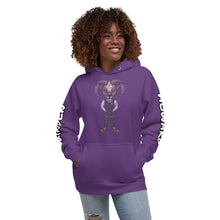 Load image into Gallery viewer, Purple Line Hoodie